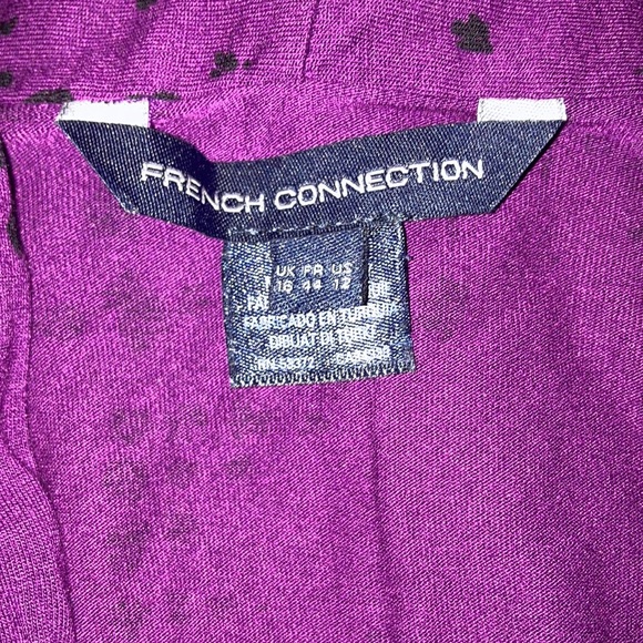 French Connection purple dress size 12 - Picture 2 of 6